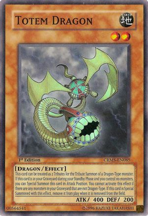 Totem Dragon (Super Rare) (CRMS-EN085) - Crimson Crisis Unlimited