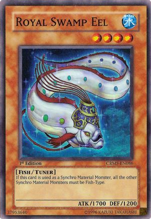 Royal Swamp Eel (Super Rare) (CRMS-EN086) - Crimson Crisis Unlimited