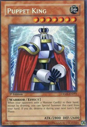 Puppet King (Secret Rare) (CRMS-EN093) - Crimson Crisis Unlimited