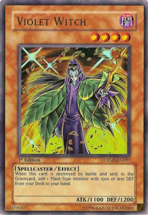 Violet Witch (Ultra Rare) (CRMS-EN097) - Crimson Crisis 1st Edition