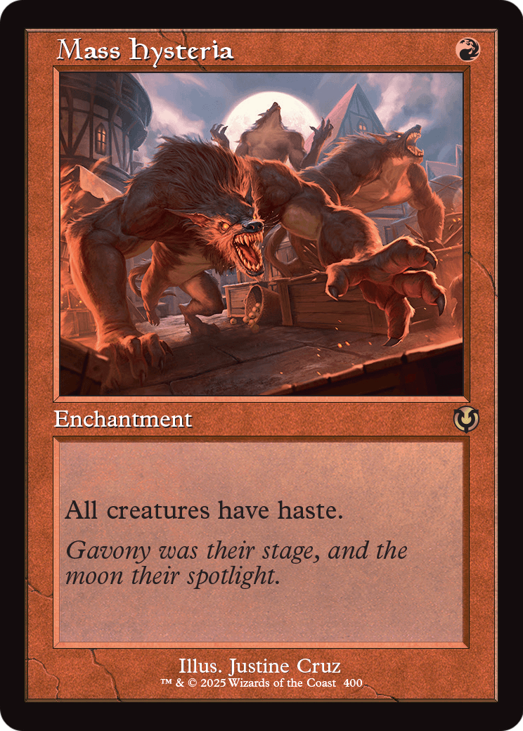 Mass Hysteria (Retro Frame) (INR-400) [Innistrad Remastered]