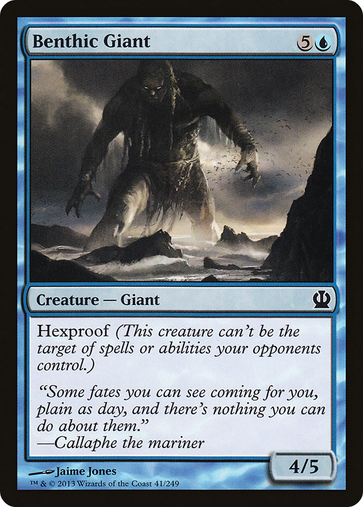 Benthic Giant (THS-041) [Theros]