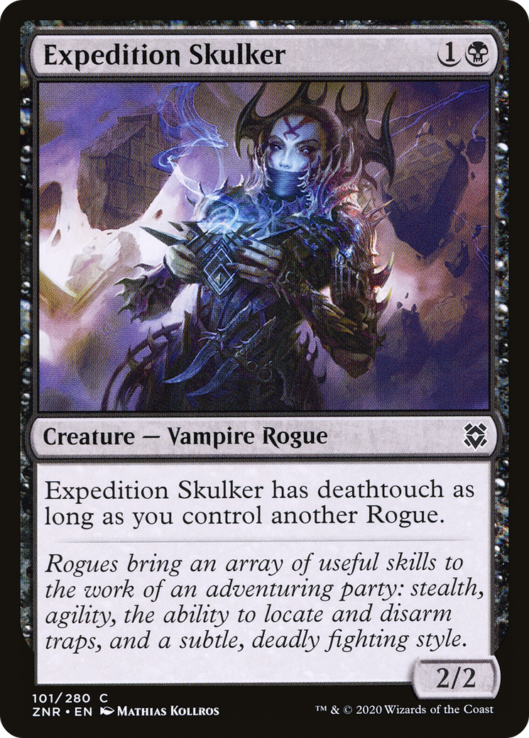 Expedition Skulker (ZNR-101) [Zendikar Rising] Foil