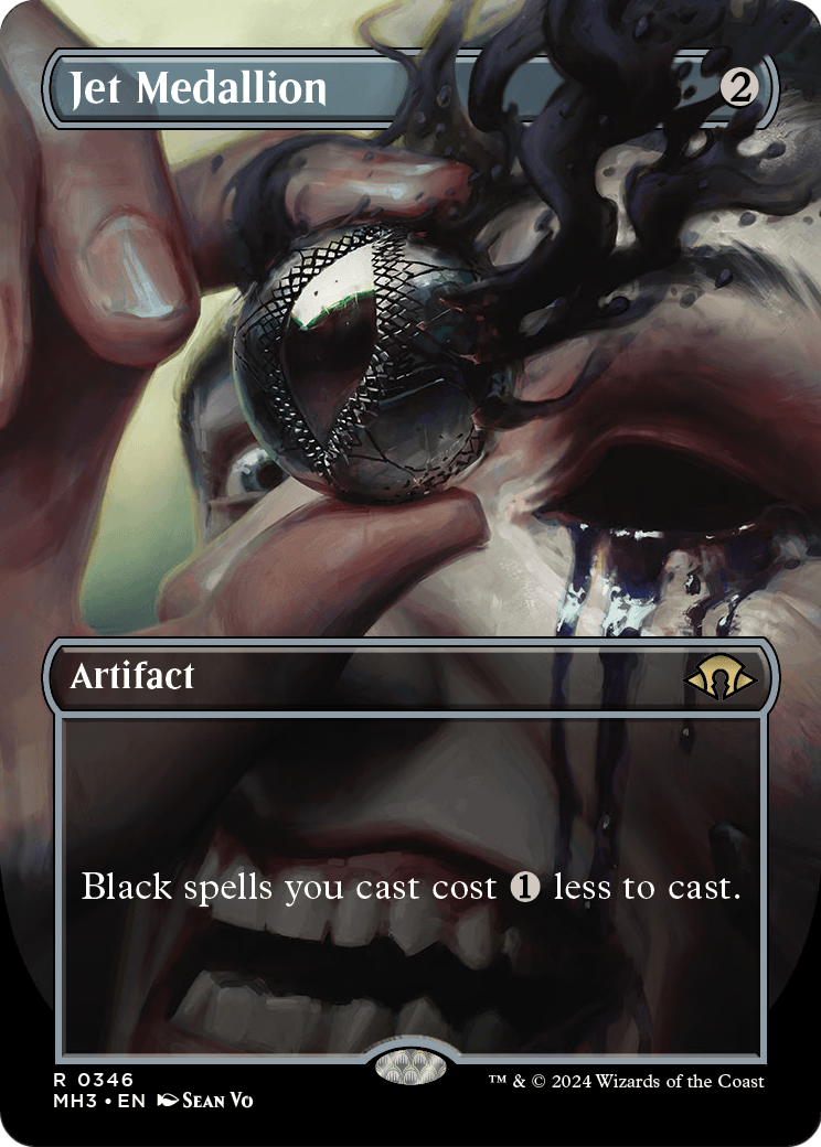 Jet Medallion (Borderless) (MH3-346) [Modern Horizons 3]