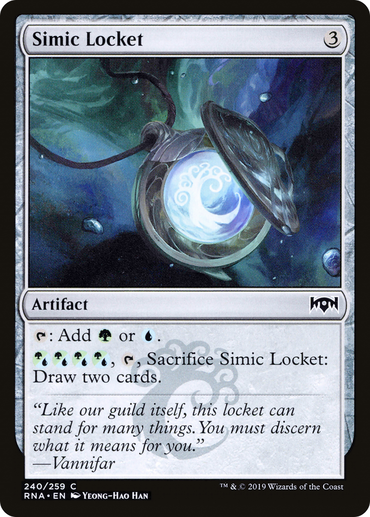 Simic Locket (RNA-240) [Ravnica Allegiance]