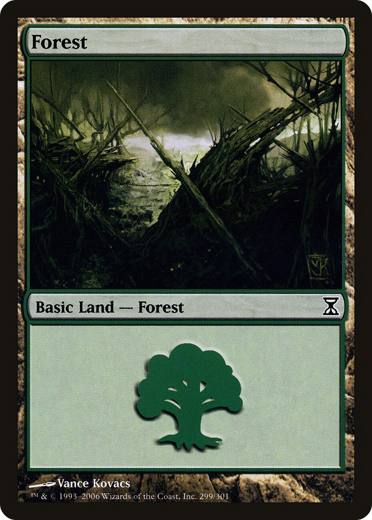 Forest (TSP-299) [Time Spiral] Foil