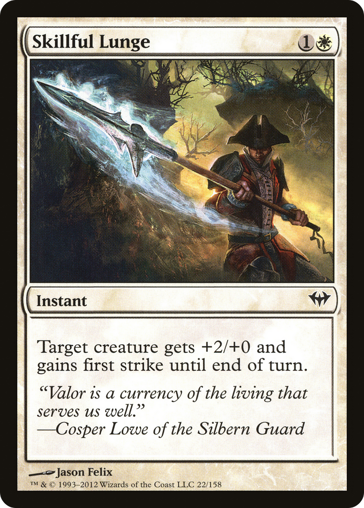 Skillful Lunge (DKA-022) [Dark Ascension]