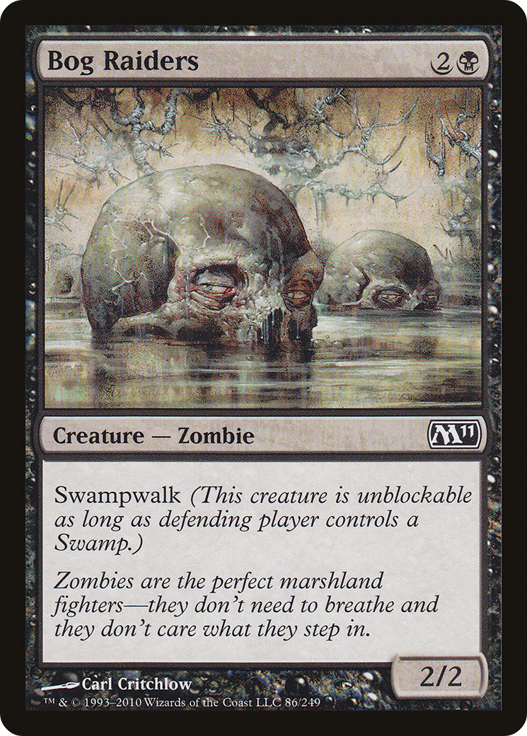 Bog Raiders (M11-086) [Magic 2011] Foil