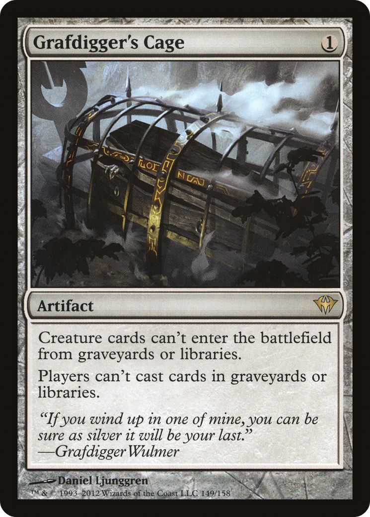 Grafdigger's Cage (DKA-149) [Dark Ascension] Foil