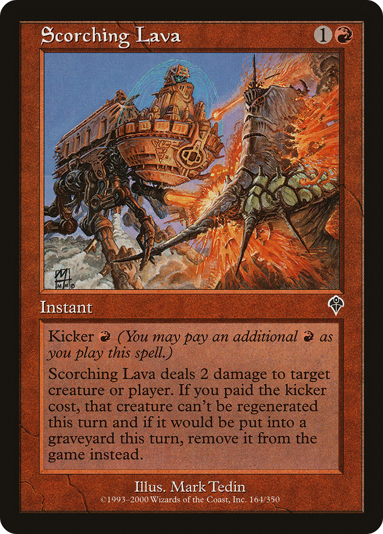 Scorching Lava (INV-164) [Invasion]