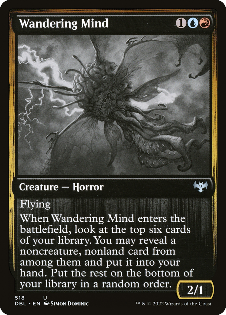 Wandering Mind (DBL-518) [Innistrad: Double Feature]