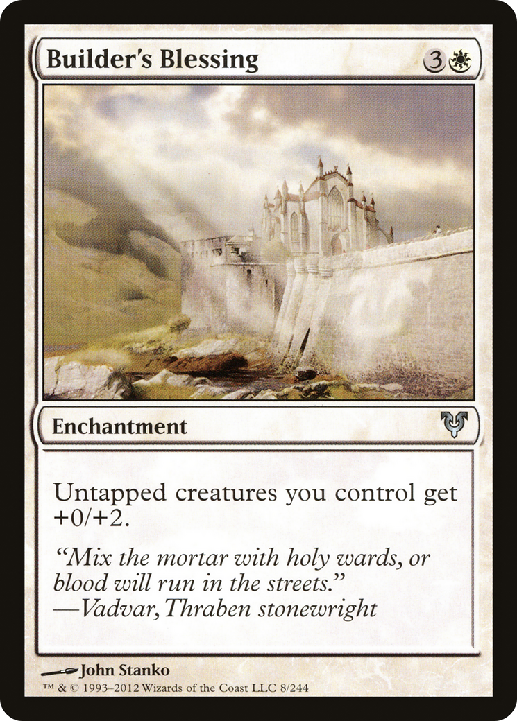 Builder's Blessing (AVR-008) [Avacyn Restored]