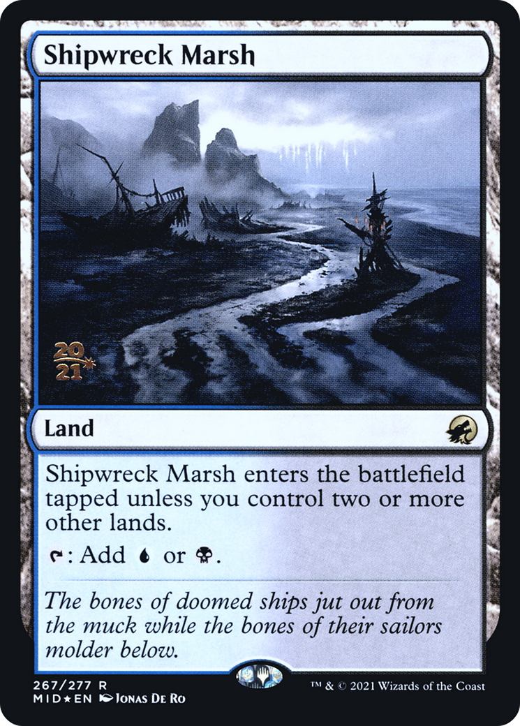 Shipwreck Marsh (PRE-267) [Innistrad: Midnight Hunt Promos] Foil