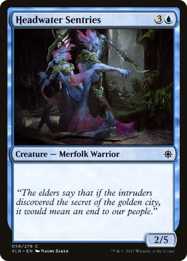 Headwater Sentries (XLN-058) [Ixalan]