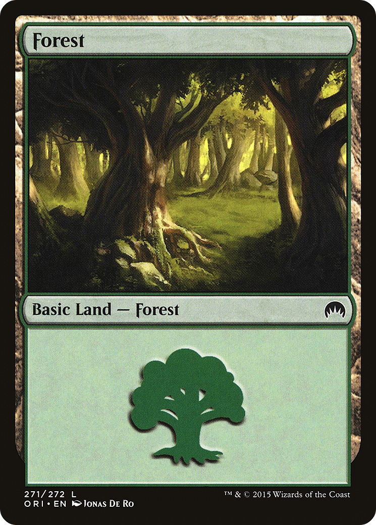 Forest (ORI-271) [Magic Origins] Foil