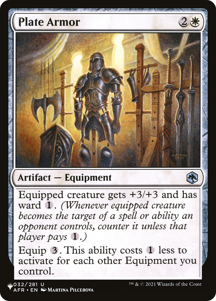Plate Armor (LIST-032/281) [The List]