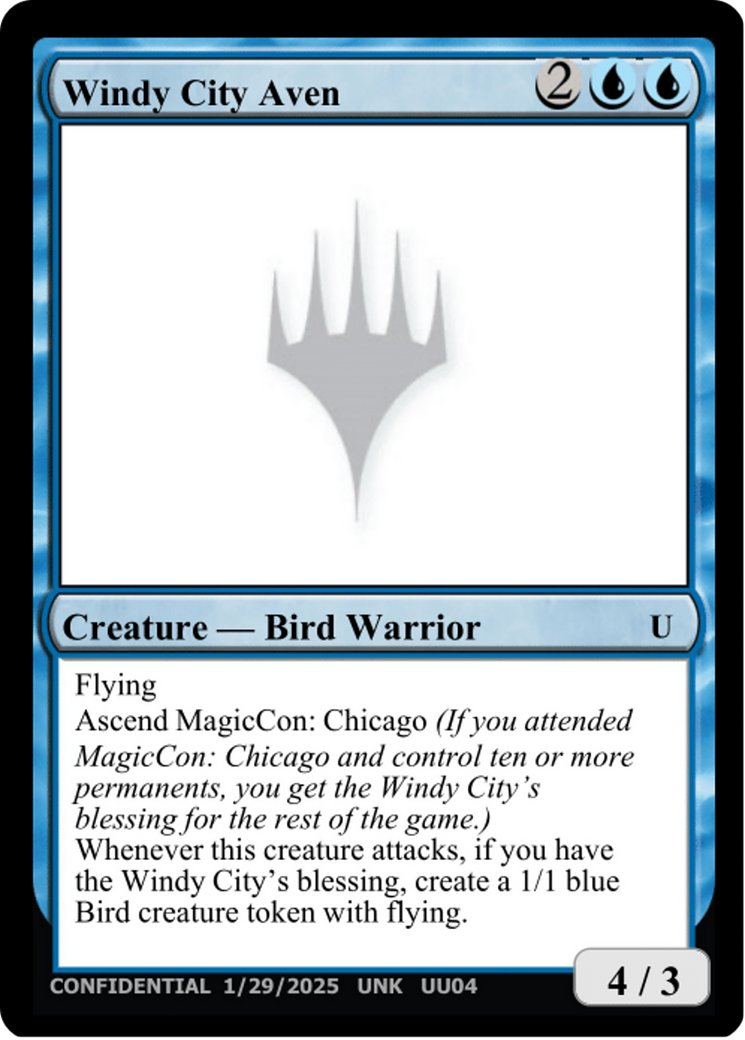 Windy City Aven [Un-Known Event Playtest Cards]
