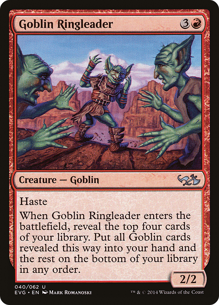 Goblin Ringleader [Duel Decks Anthology: Elves vs. Goblins]