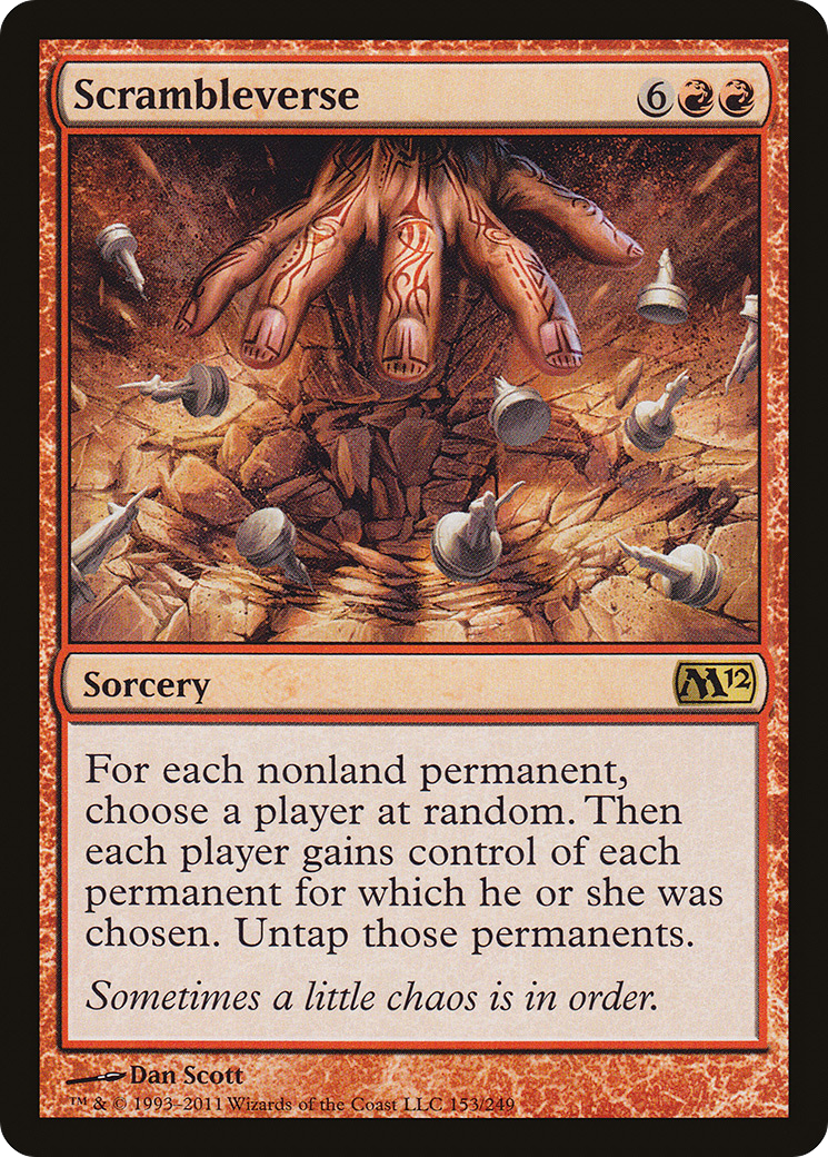 Scrambleverse (M12-153) [Magic 2012] Foil