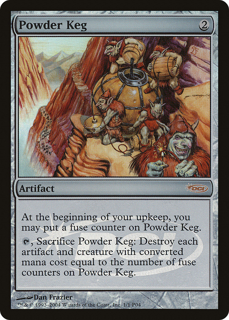 Powder Keg (MPRP-001) [Magic Player Rewards 2004] Foil