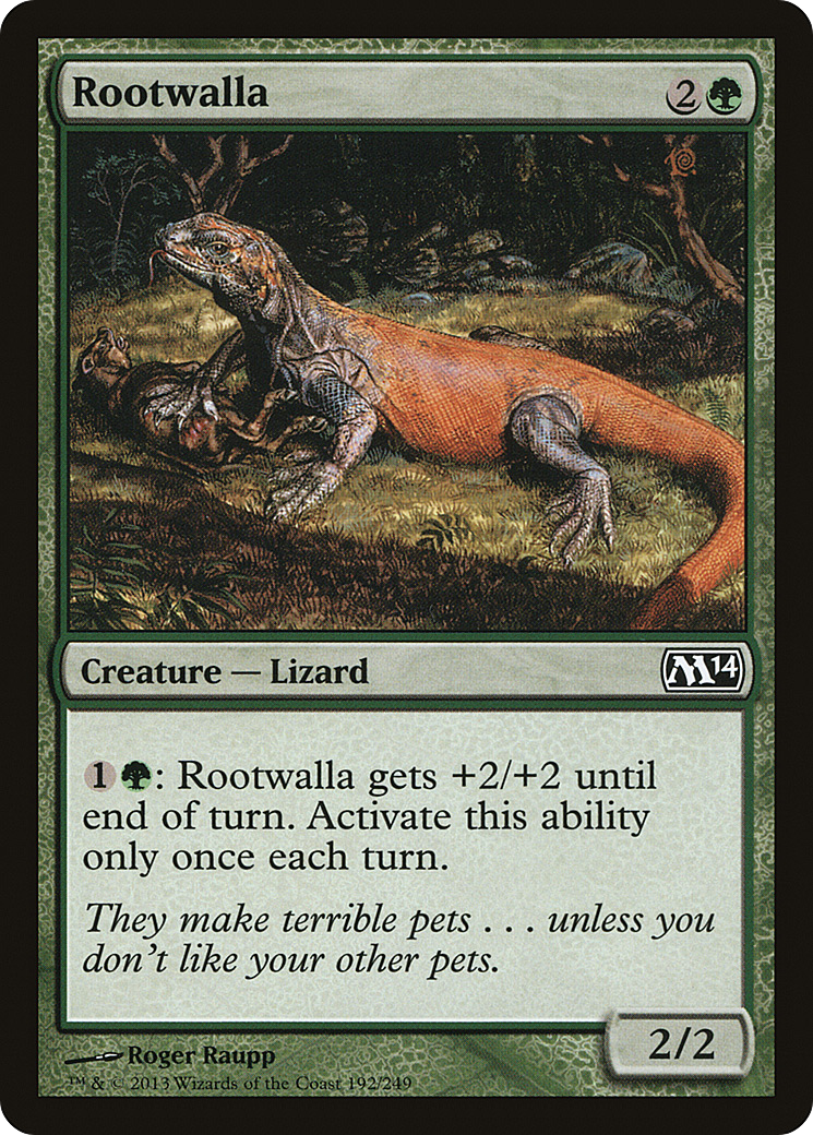 Rootwalla (M14-192) [Magic 2014] Foil