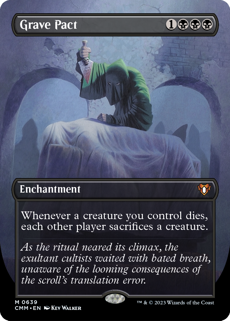 Grave Pact (Borderless) (CMM-639) [Commander Masters]