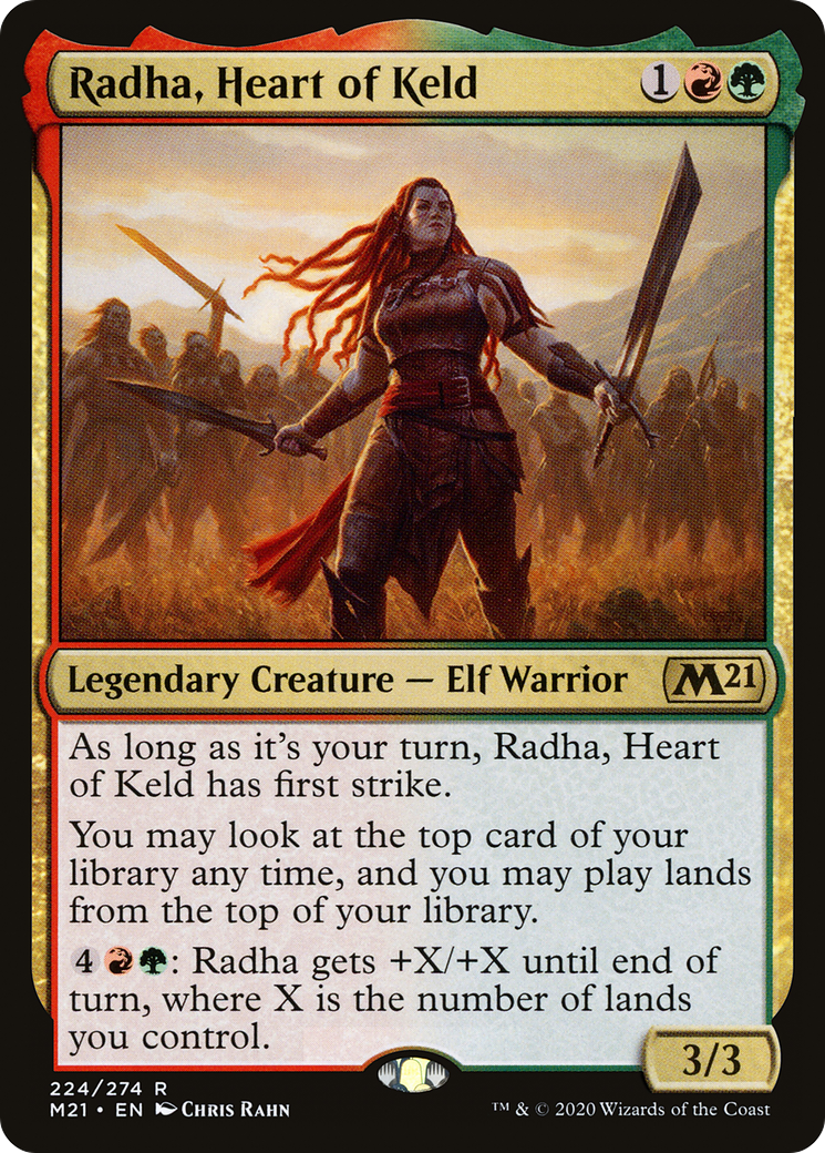 Radha, Heart of Keld (M21-224) [Core Set 2021]