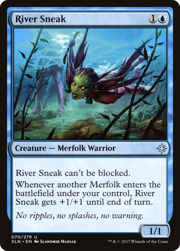 River Sneak (XLN-070) [Ixalan] Foil