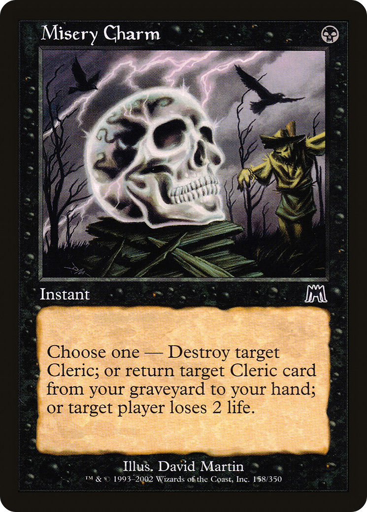 Misery Charm (ONS-158) [Onslaught]