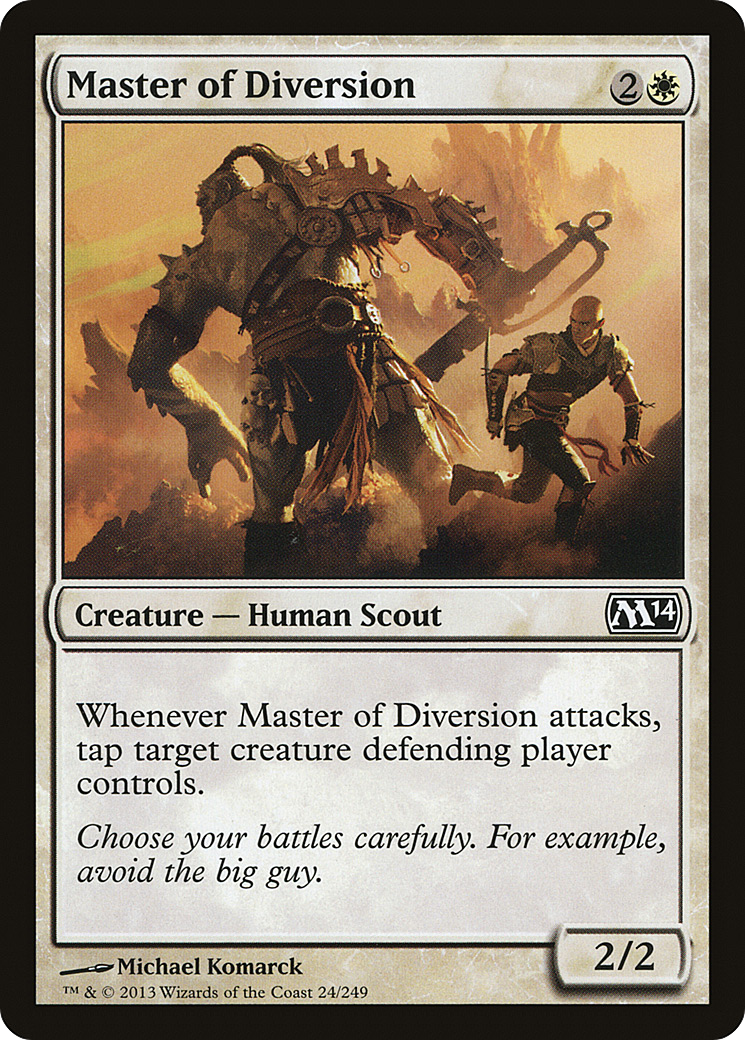 Master of Diversion (M14-024) [Magic 2014] Foil