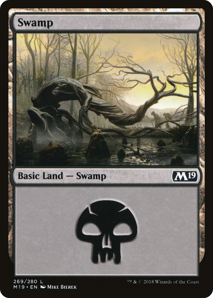 Swamp (M19-269) [Core Set 2019] Foil