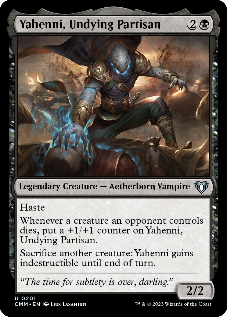 Yahenni, Undying Partisan (CMM-201) [Commander Masters]