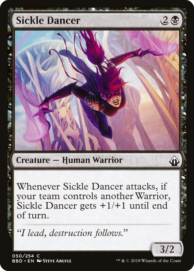 Sickle Dancer (BBD-050) [Battlebond] Foil