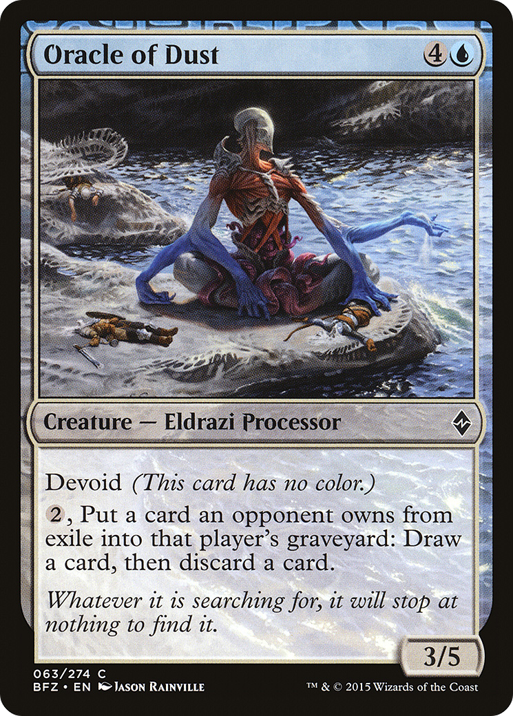 Oracle of Dust (BFZ-063) [Battle for Zendikar]