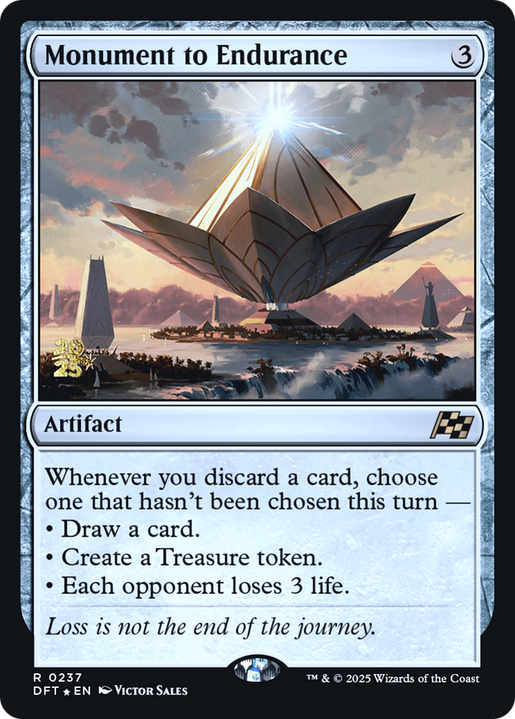 Monument to Endurance (PRE-237) [Prerelease Cards] Foil