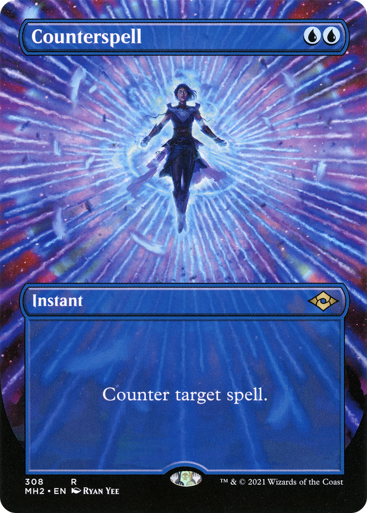 Counterspell (Borderless) (MH2-308) [Modern Horizons 2]