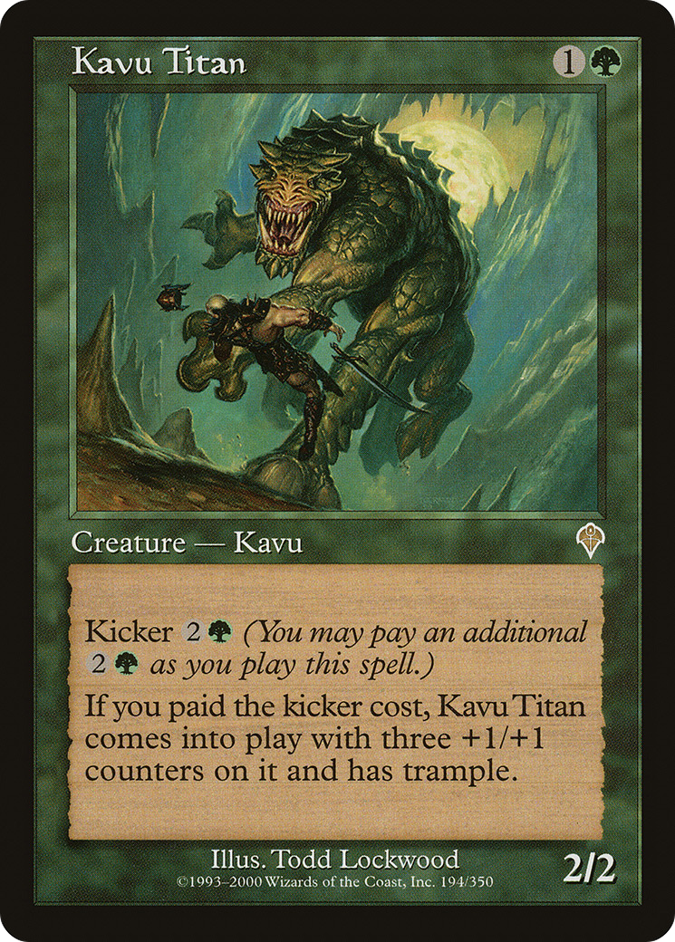 Kavu Titan (INV-194) [Invasion]