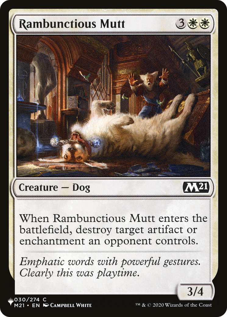 Rambunctious Mutt (LIST-030/274) [The List]