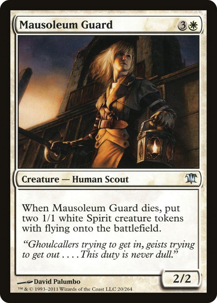 Mausoleum Guard (ISD-020) [Innistrad] Foil