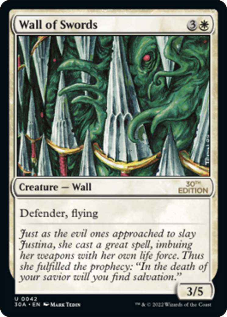 Wall of Swords (30A-042) [30th Anniversary Edition]