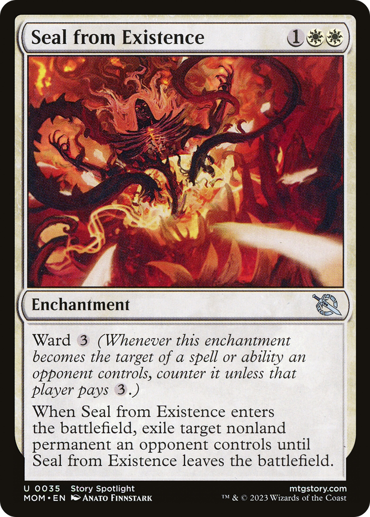 Seal from Existence (MOM-035) [March of the Machine]