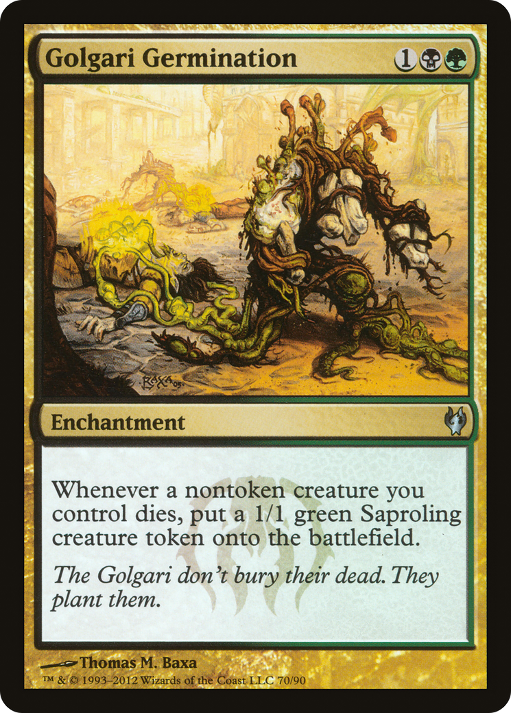 Golgari Germination (DDJ-070) [Duel Decks: Izzet vs. Golgari]