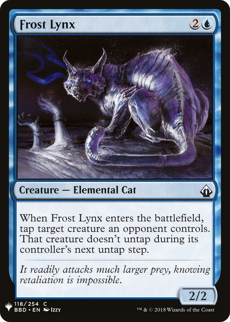 Frost Lynx (LIST-118) [The List]