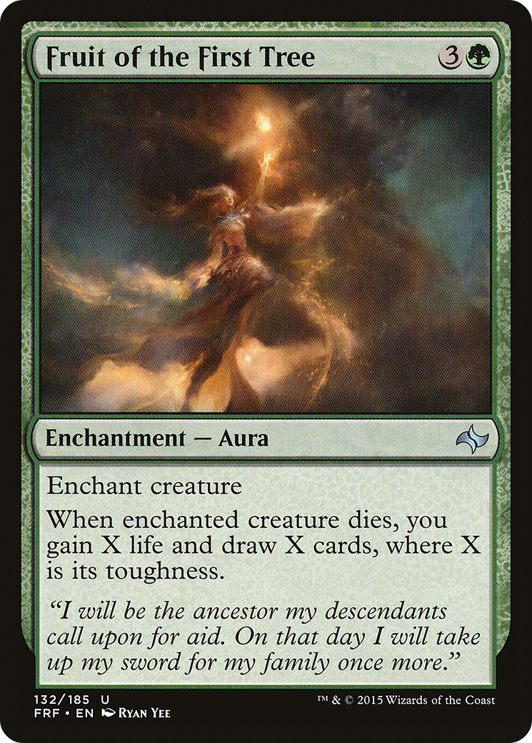 Fruit of the First Tree (FRF-132) [Fate Reforged] Foil