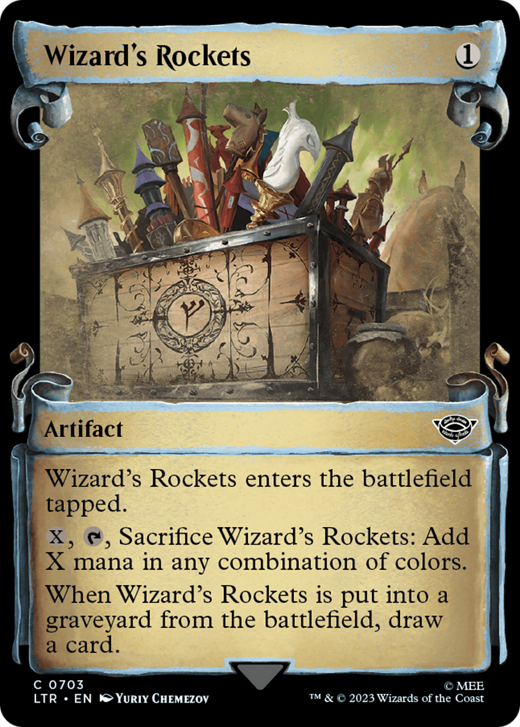 Wizard's Rockets (Showcase Scrolls) (LTR-703) [The Lord of the Rings: Tales of Middle-earth]