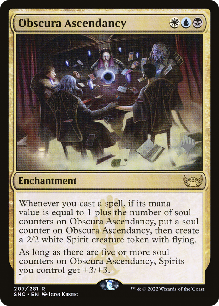 Obscura Ascendancy (PPSNC-207) [Promo Pack: Streets of New Capenna Promos]