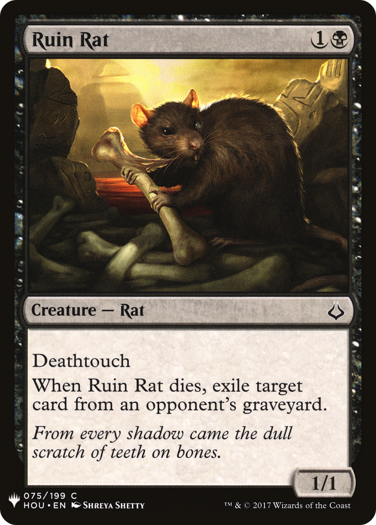 Ruin Rat (LIST-075) [The List]