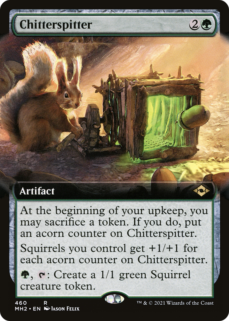Chitterspitter (Extended Art) (MH2-460) [Modern Horizons 2] Foil