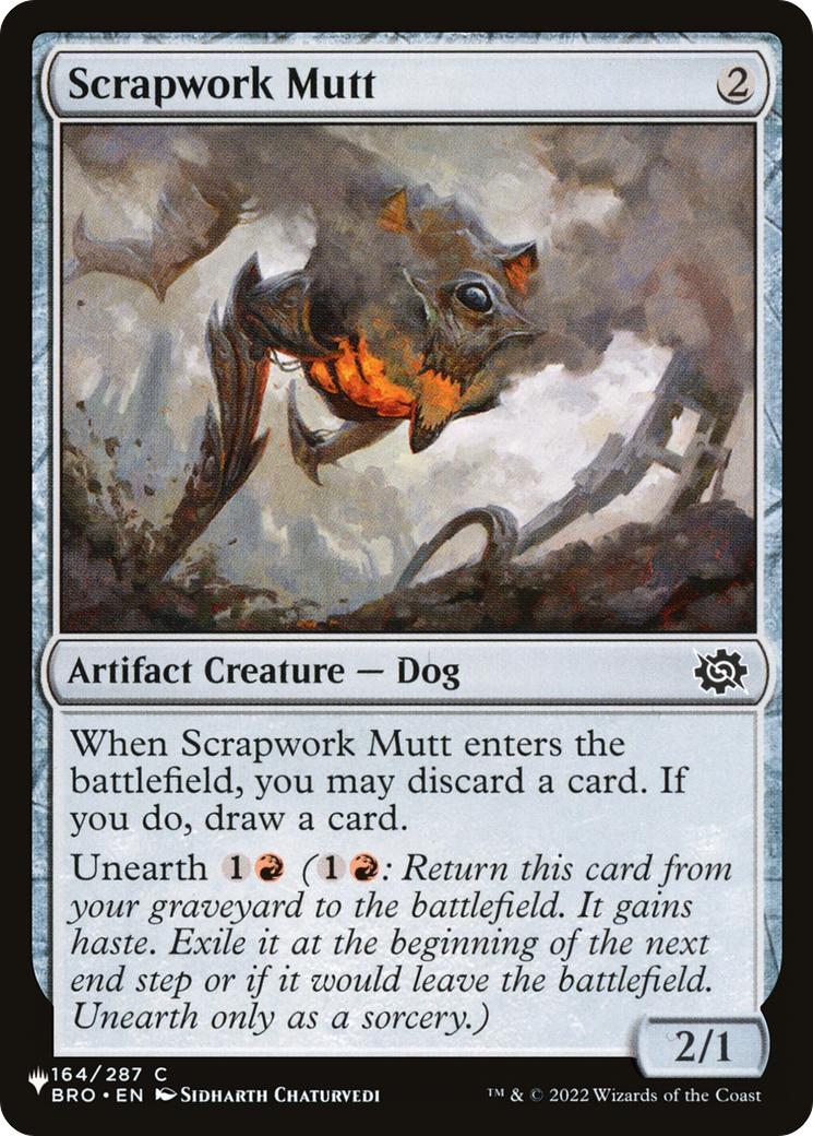 Scrapwork Mutt (LIST-164/012) [The List]