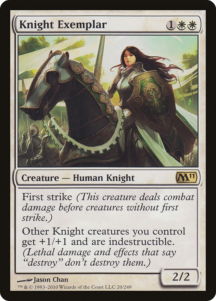 Knight Exemplar (M11-020) [Magic 2011]